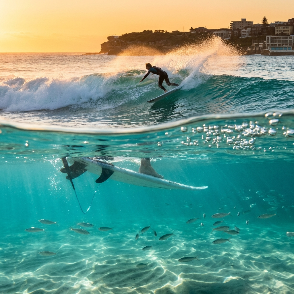 Split-Level Bondi Sunset