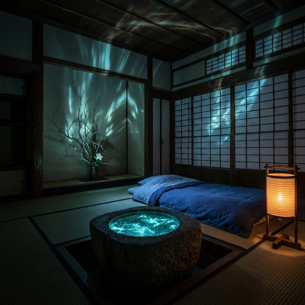 Bioluminescent Ryokan