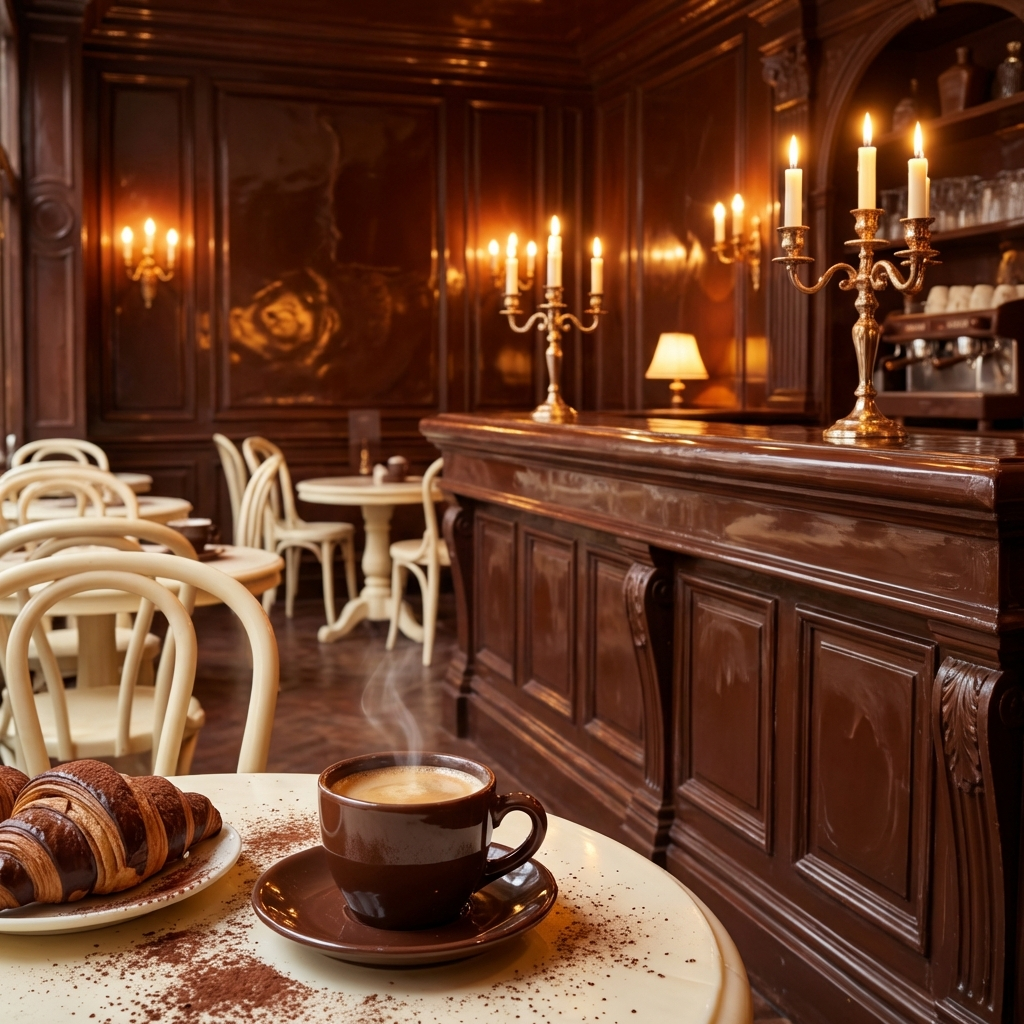 Chocolate Parisian Cafe