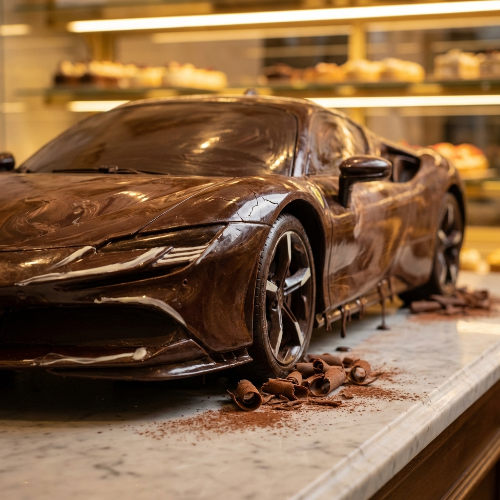 Chocolate Ferrari SF90 Stradale