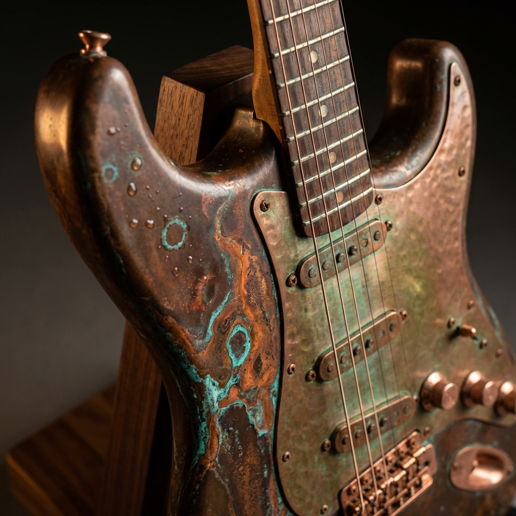 Copper Patina Stratocaster