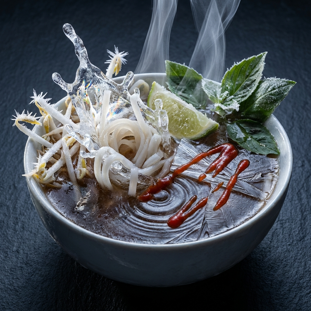 Flash-Frozen Pho at Minus 40