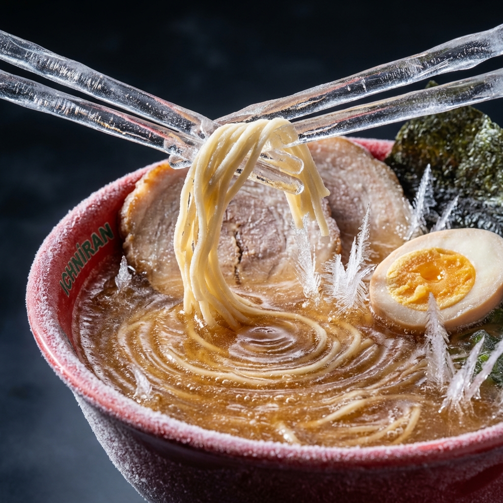 Frozen Moment - Flash-Frozen Ichiran Tonkotsu Ramen