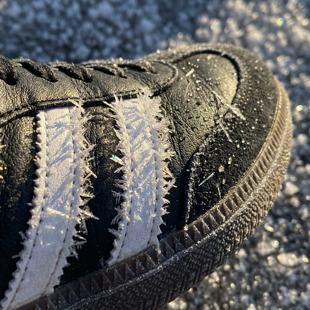 Frost Crystals on Samba Stripes