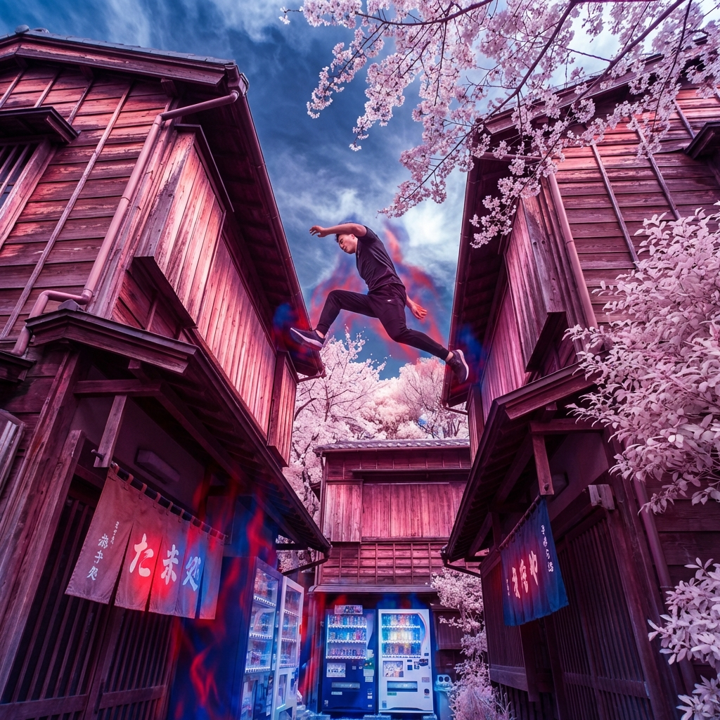 Infrared Parkour Tokyo