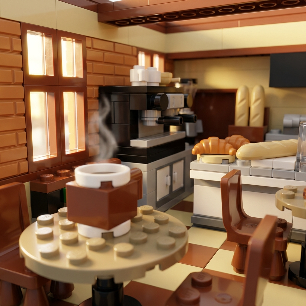 Brick-Built Parisian Morning