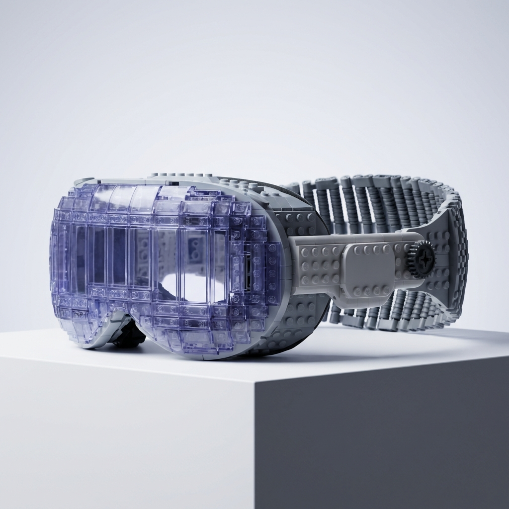 Brick-Built Vision Pro