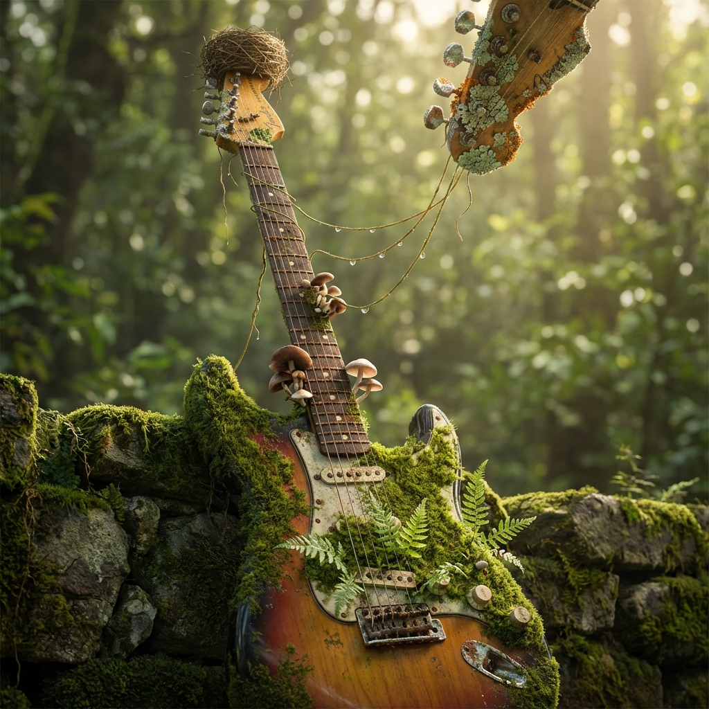 Nature Reclaims Stratocaster