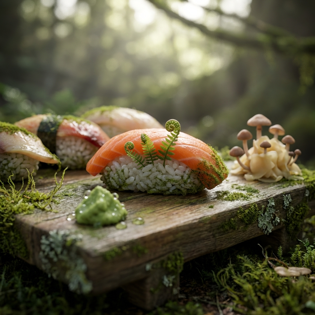 Nature Reclaims the Omakase