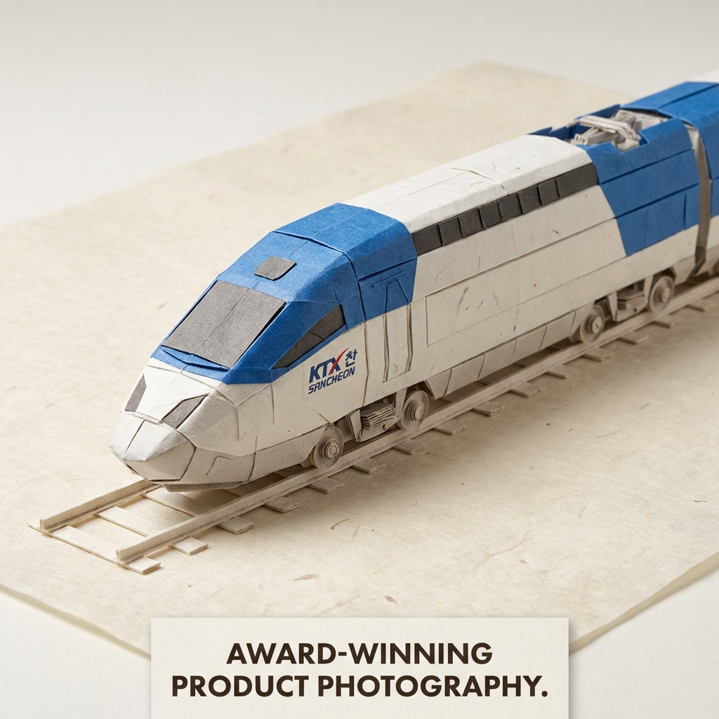 Paper Bullet - Origami KTX Sancheon