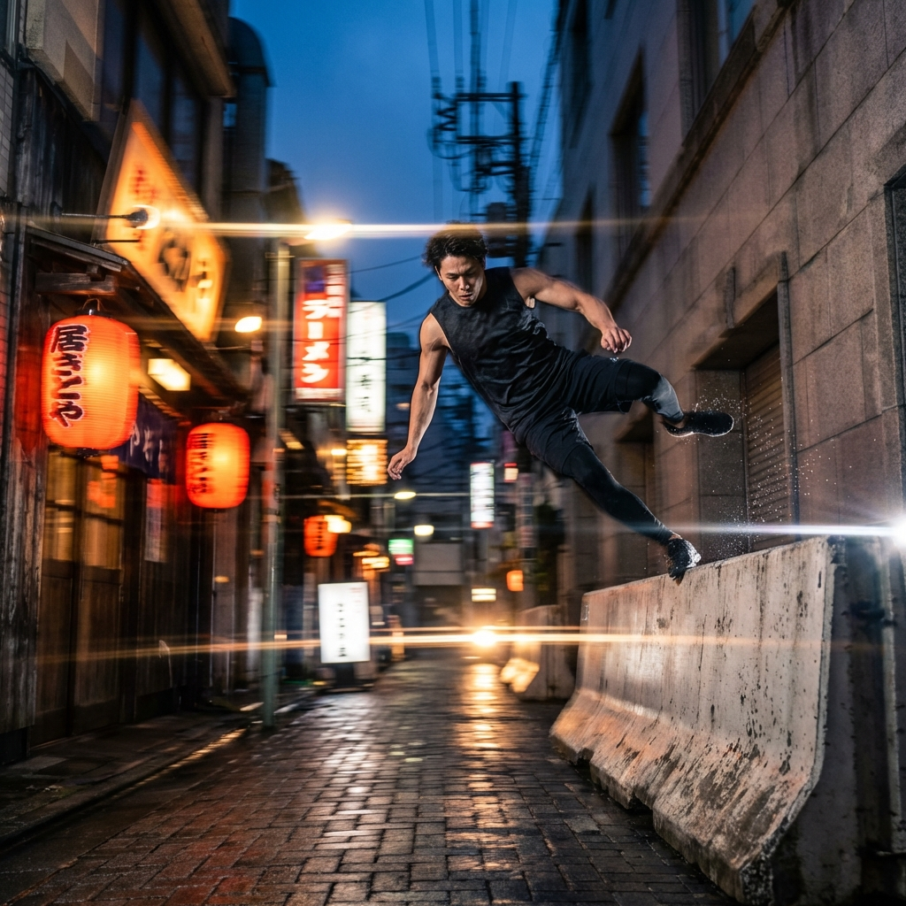 Parkour Panning Tokyo