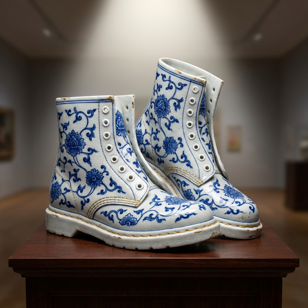 Porcelain Dr. Martens