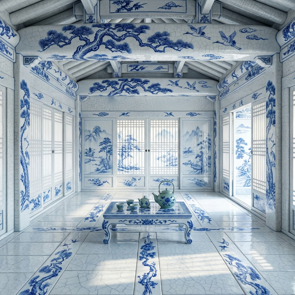 Blue Porcelain Tea House