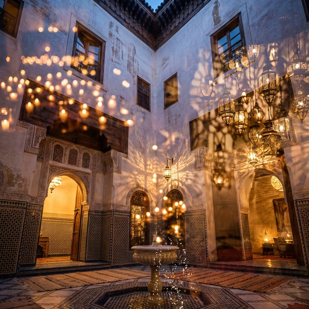 Candlelit Moroccan Riad