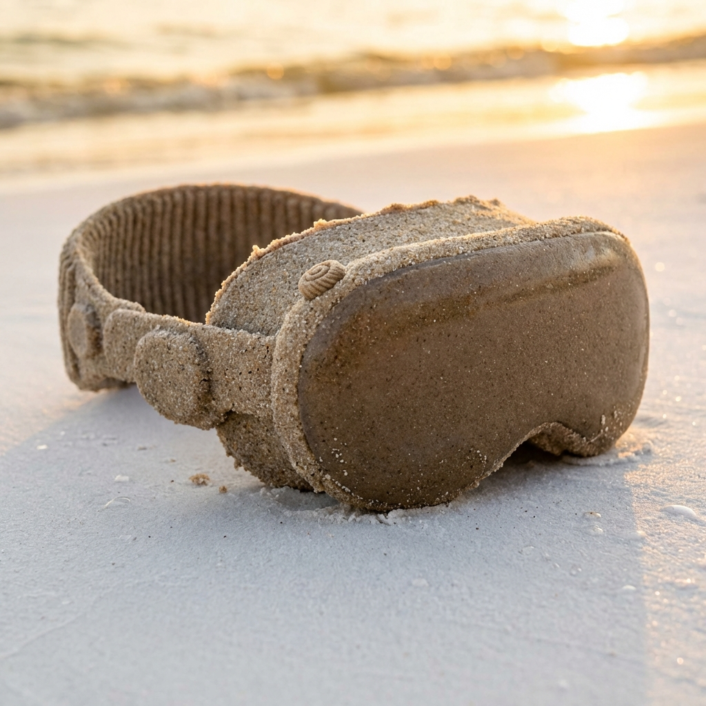 Sand Sculpture Vision Pro