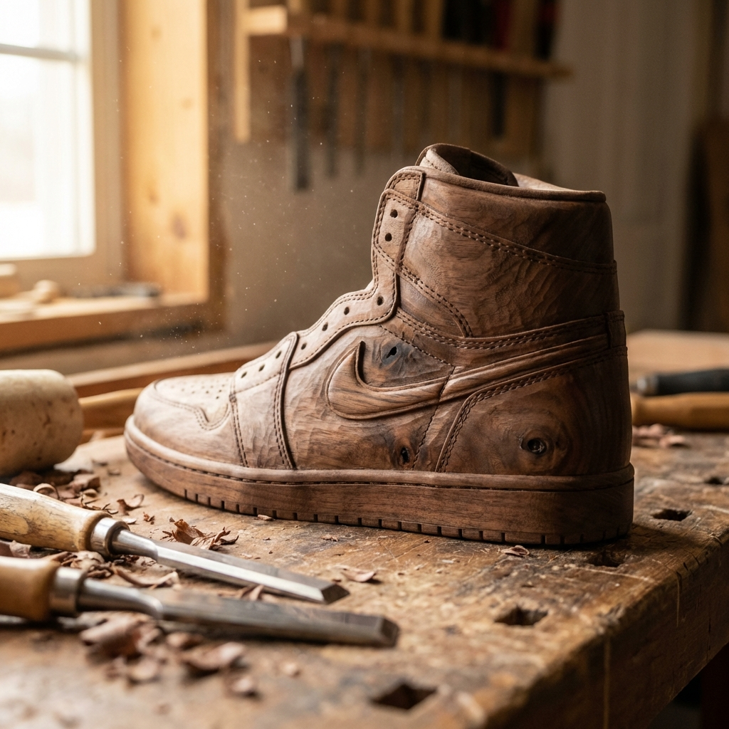 Wooden Air Jordan